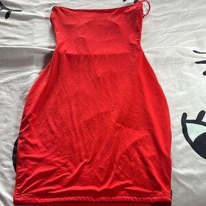 Fashion Nova Fiery Red Mini Dress